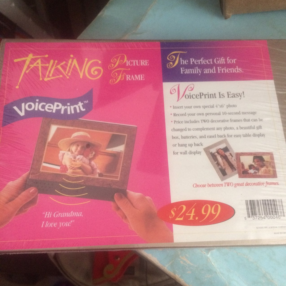 TALKING Voice Print Picture Frame